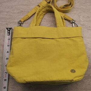 Lululemon Yellow Nylon Tote